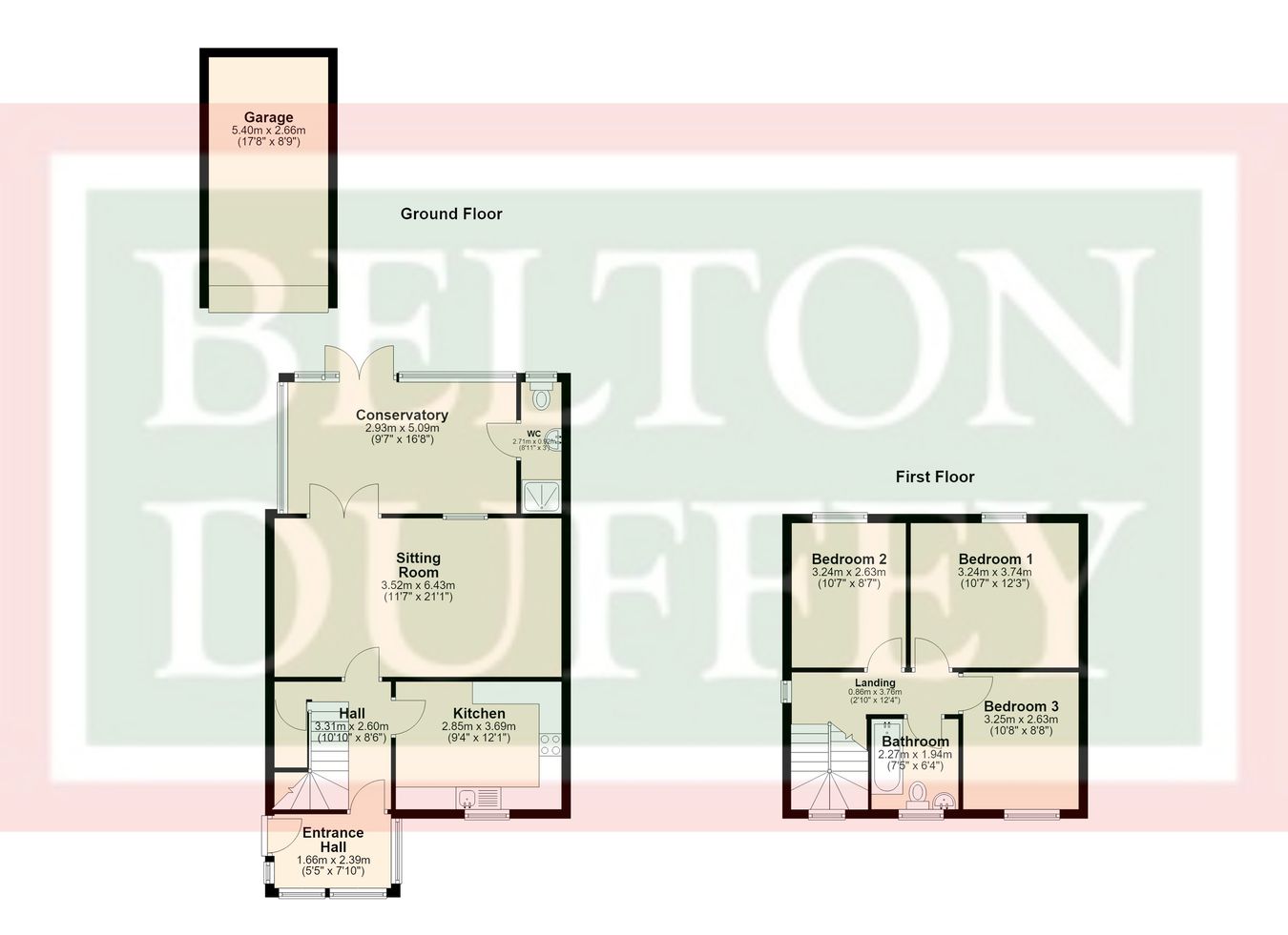10, Ebble Close, King's Lynn floorplan