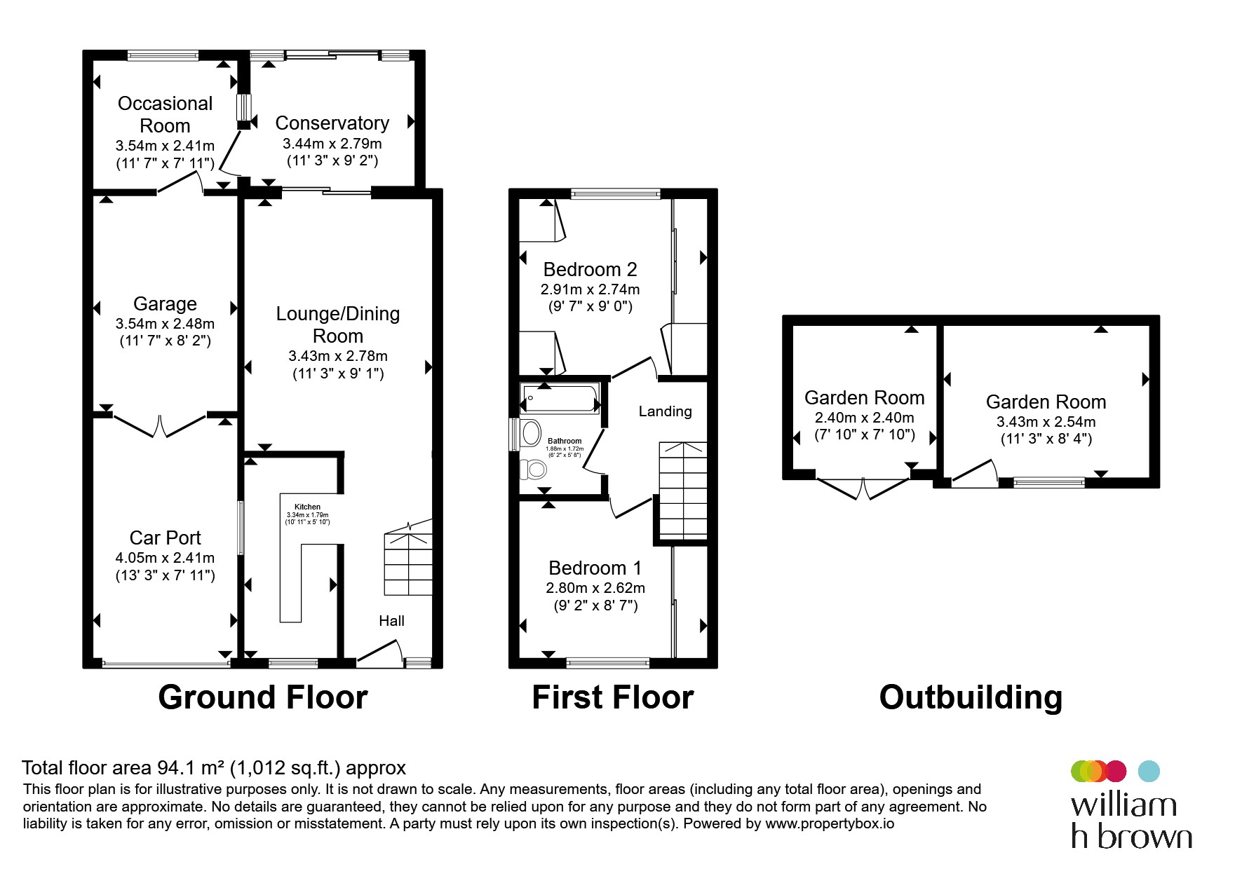27, Biddenden Road, Leeds floorplan