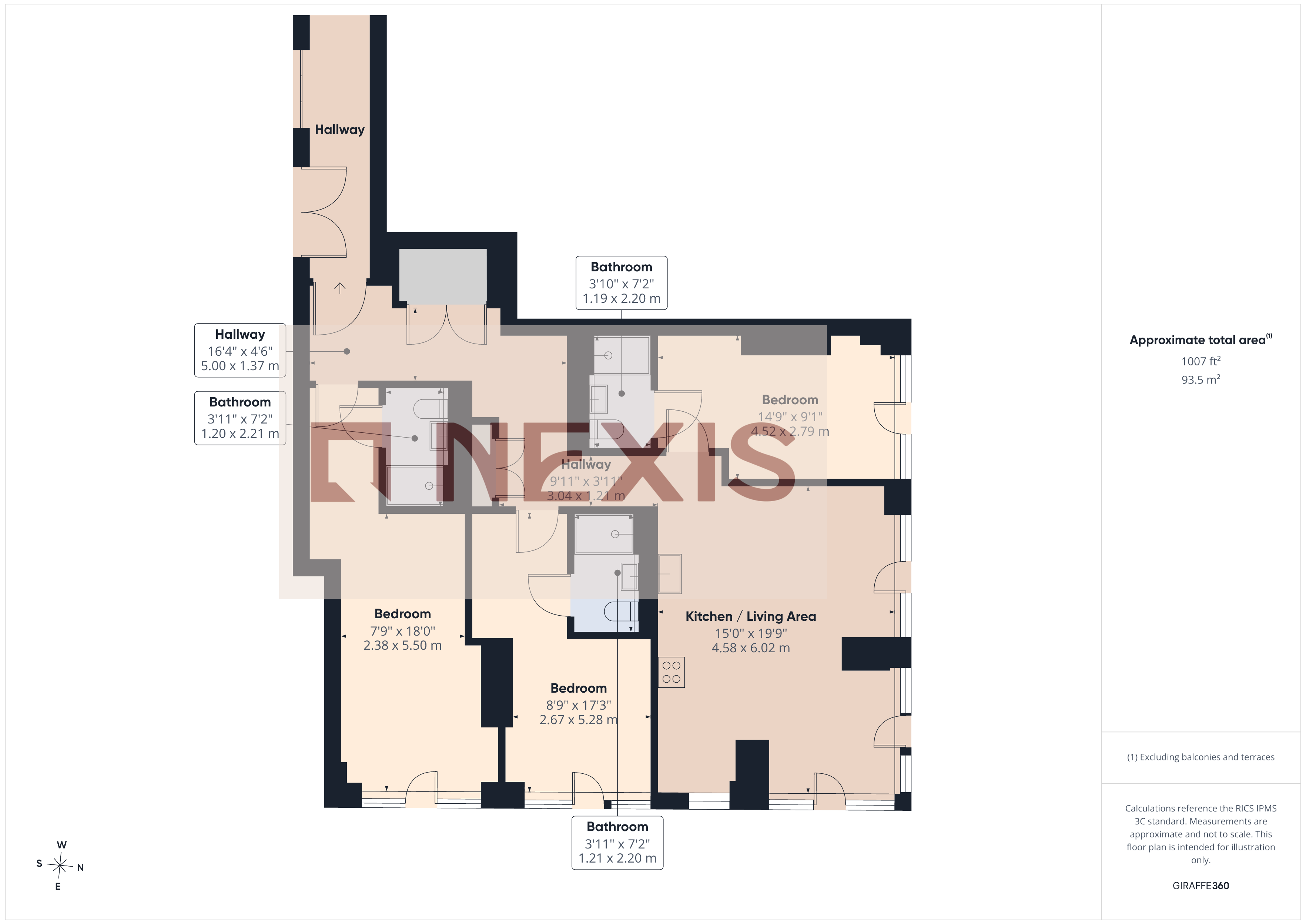 Block A, One Port Street, Manchester floorplan
