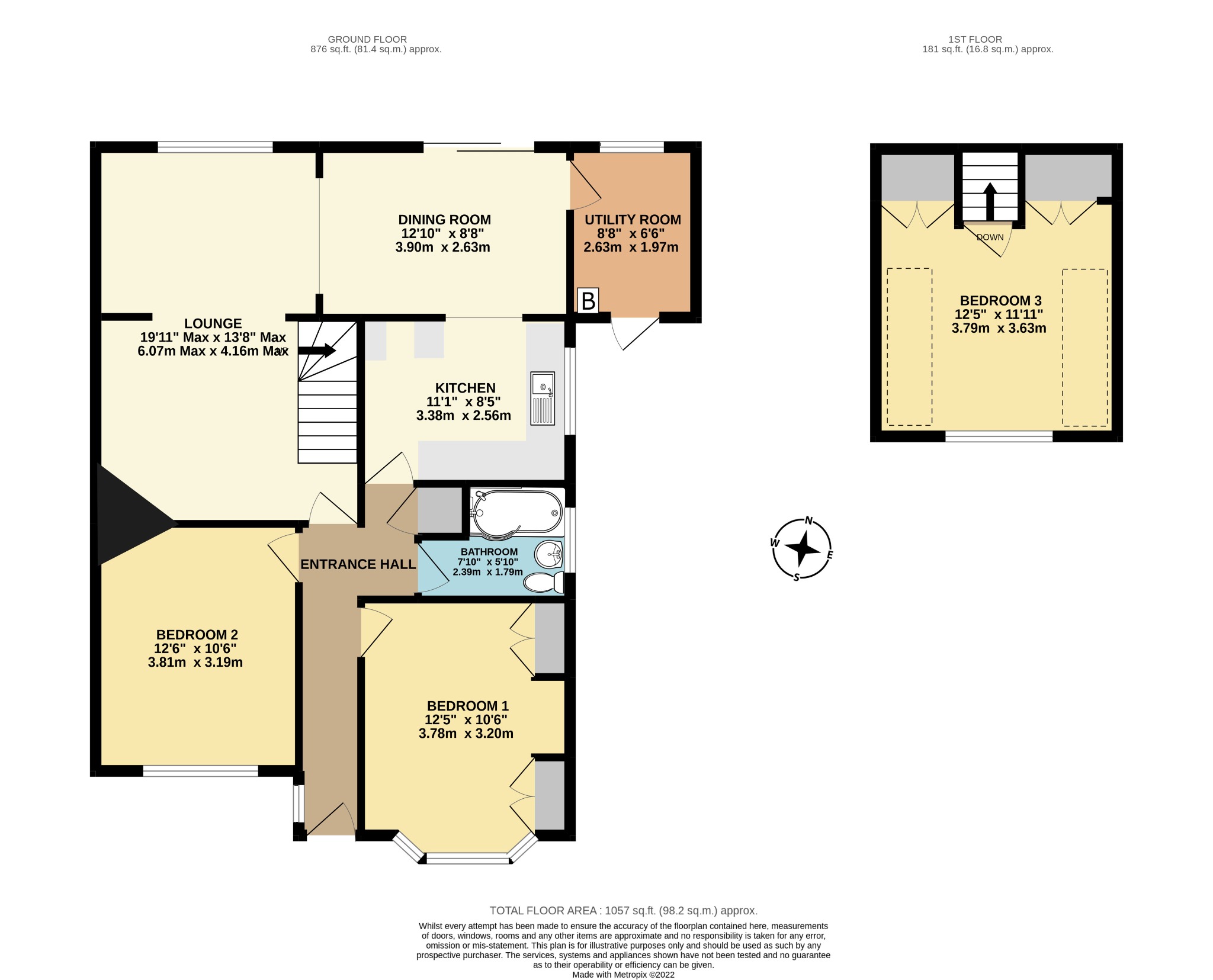 Kingsway, Stanwell, StainesUponThames TW19, 3 bedroom bungalow for