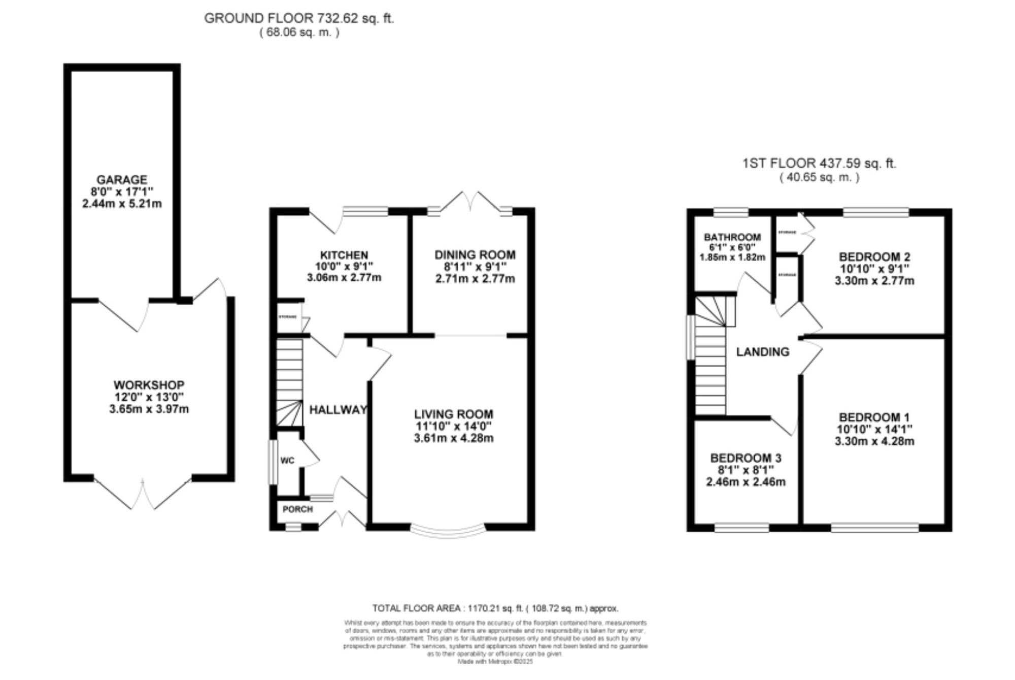 445 Stone Road, Stoke-On-Trent floorplan