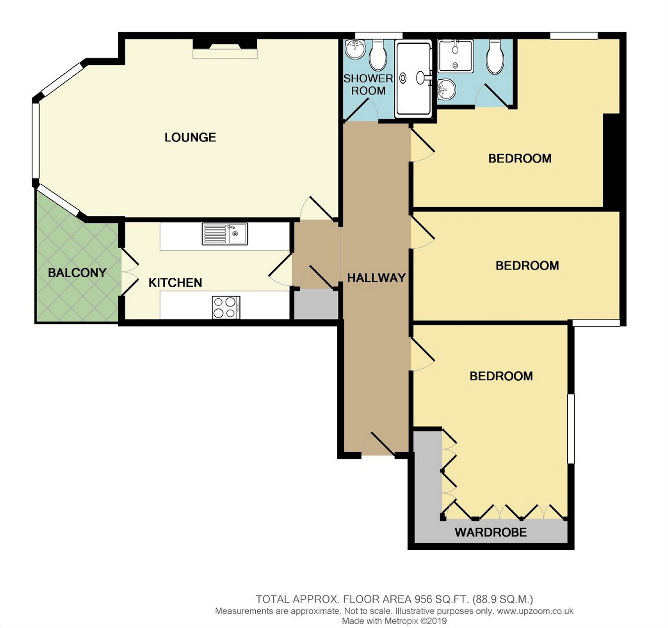 3 Bedrooms Flat for sale in St Mary's Court, Station Road, Herne Bay, Kent CT6