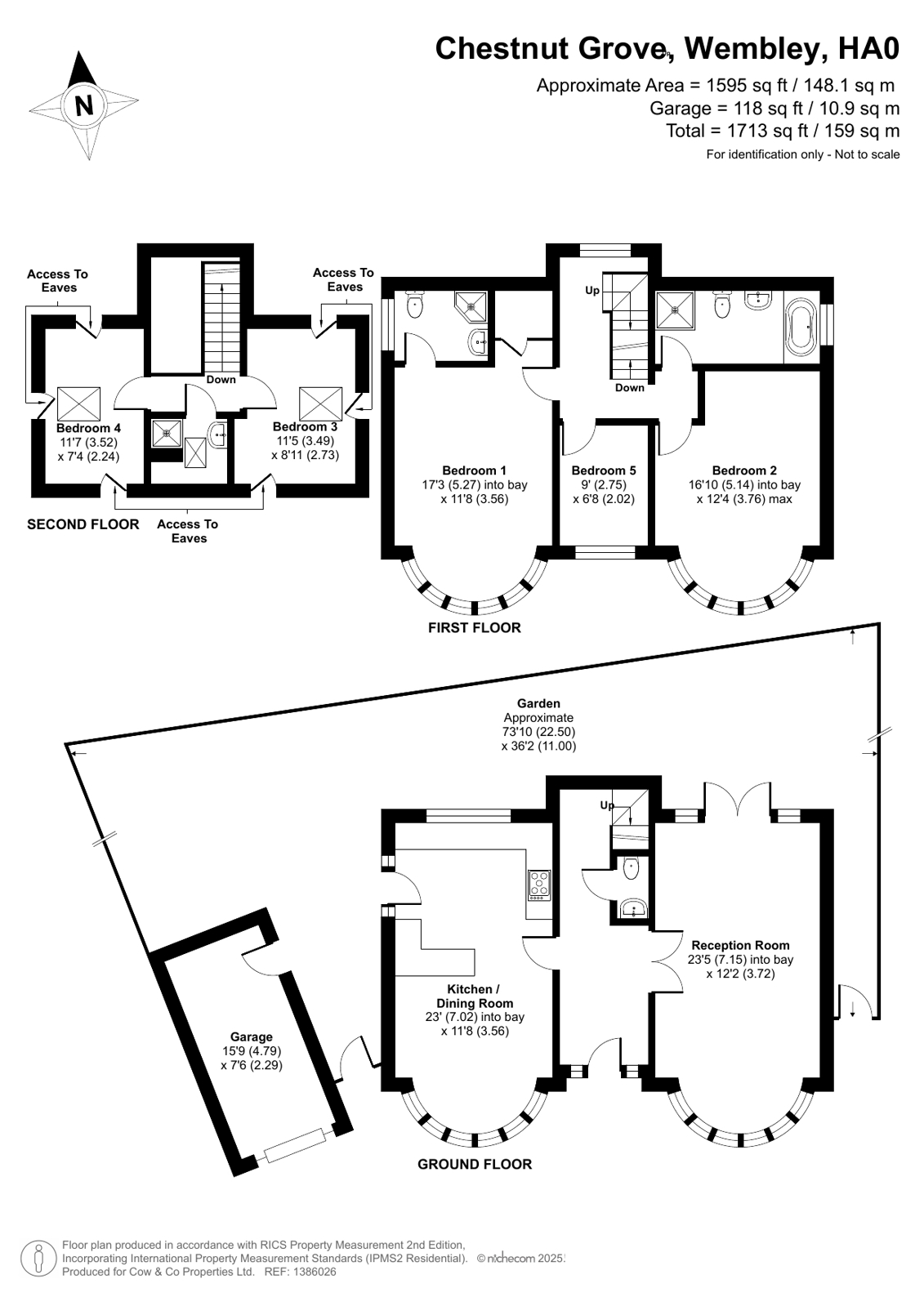28a, Chestnut Grove, Wembley floorplan