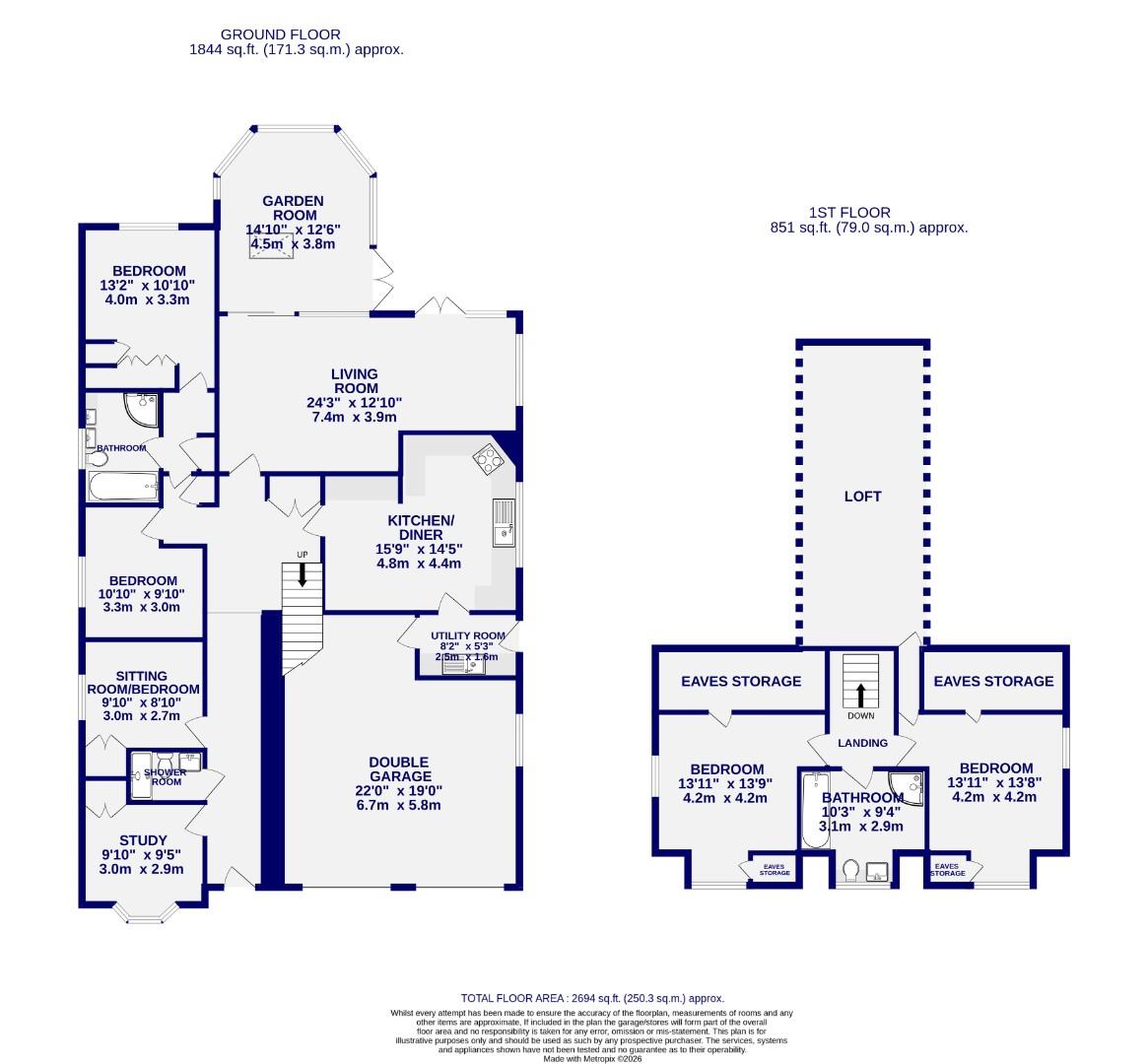 26, Top Lane, York floorplan