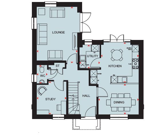 H8730119, Off Shrivenham Road, Highworth floorplan
