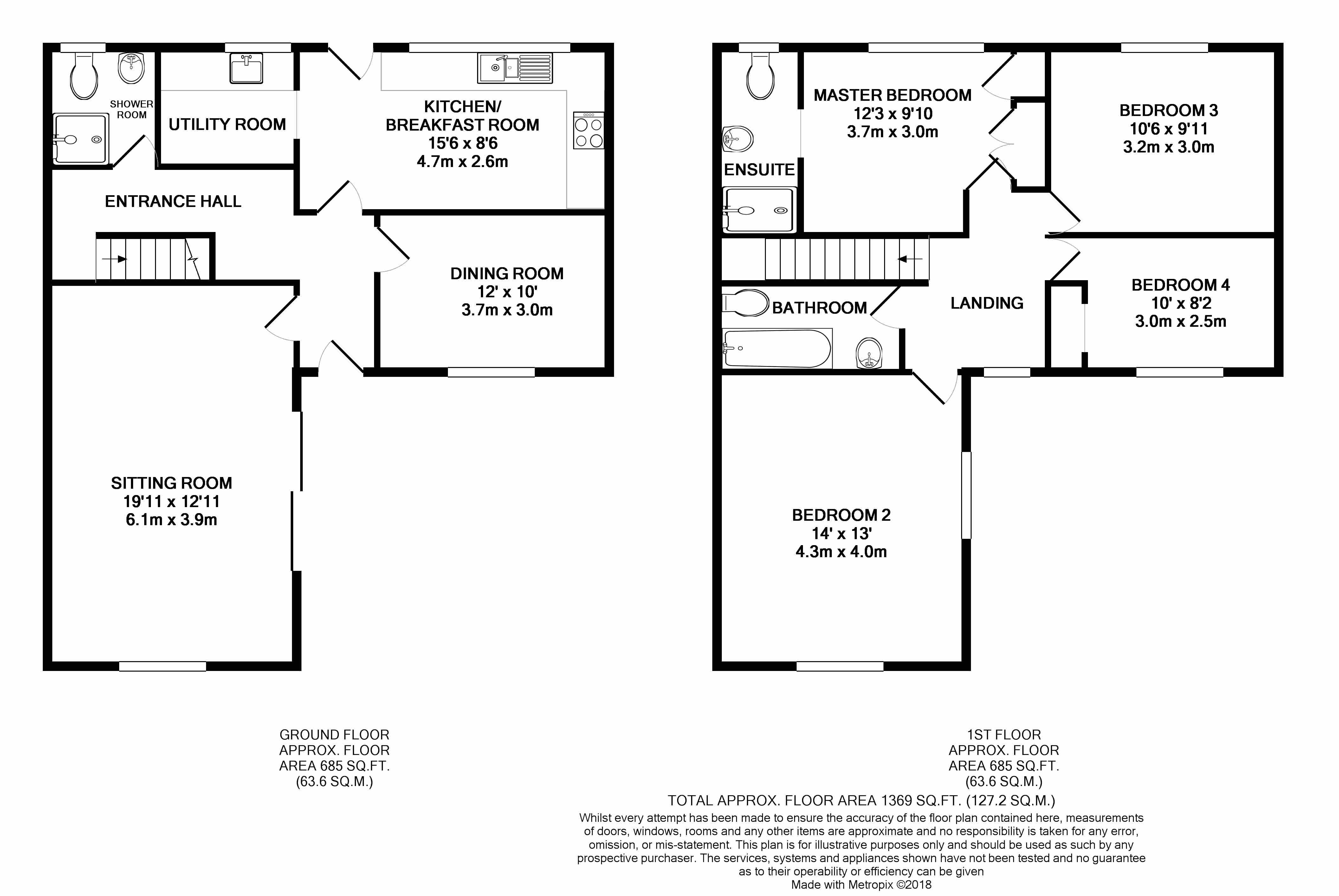 4 Bedrooms Detached house for sale in Girton Road, Girton, Cambridge CB3