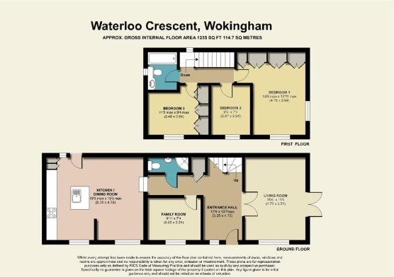 3 Bedrooms Semi-detached house for sale in Waterloo Crescent, Wokingham RG40