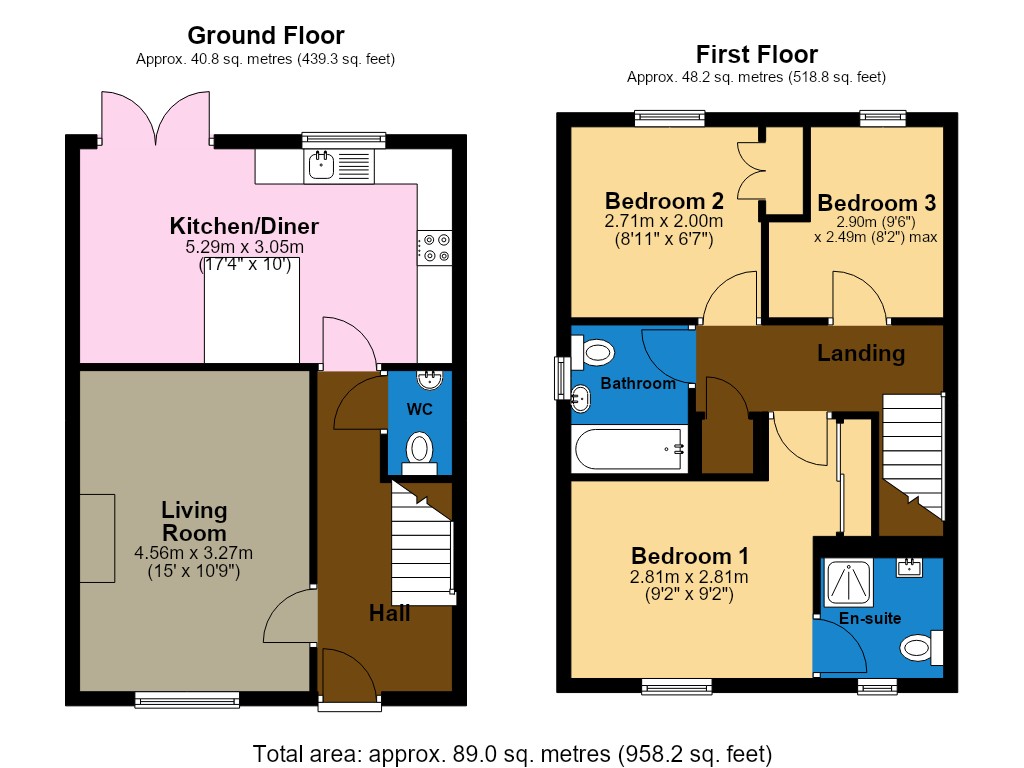 29, Spire View, Sleaford floorplan