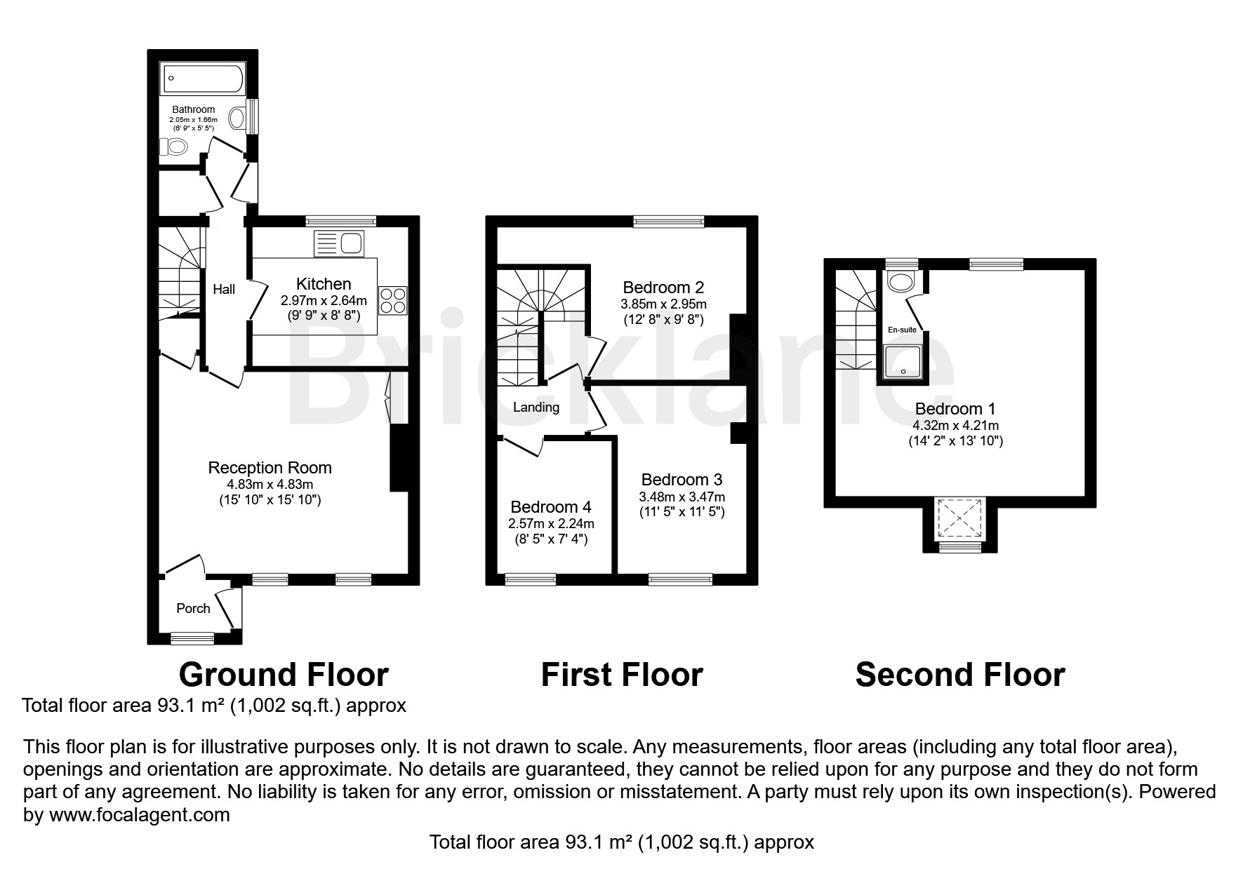 56, Dittisham Road, London floorplan
