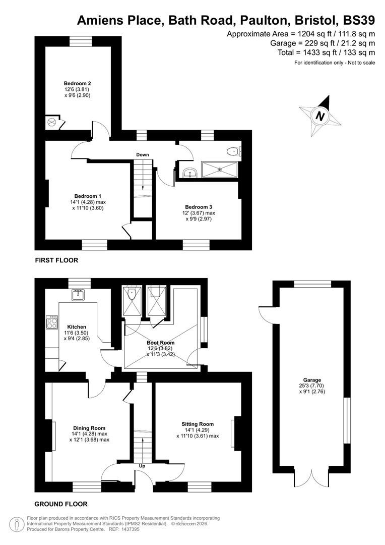 2 Amiens Place, Bath Road, Bristol floorplan