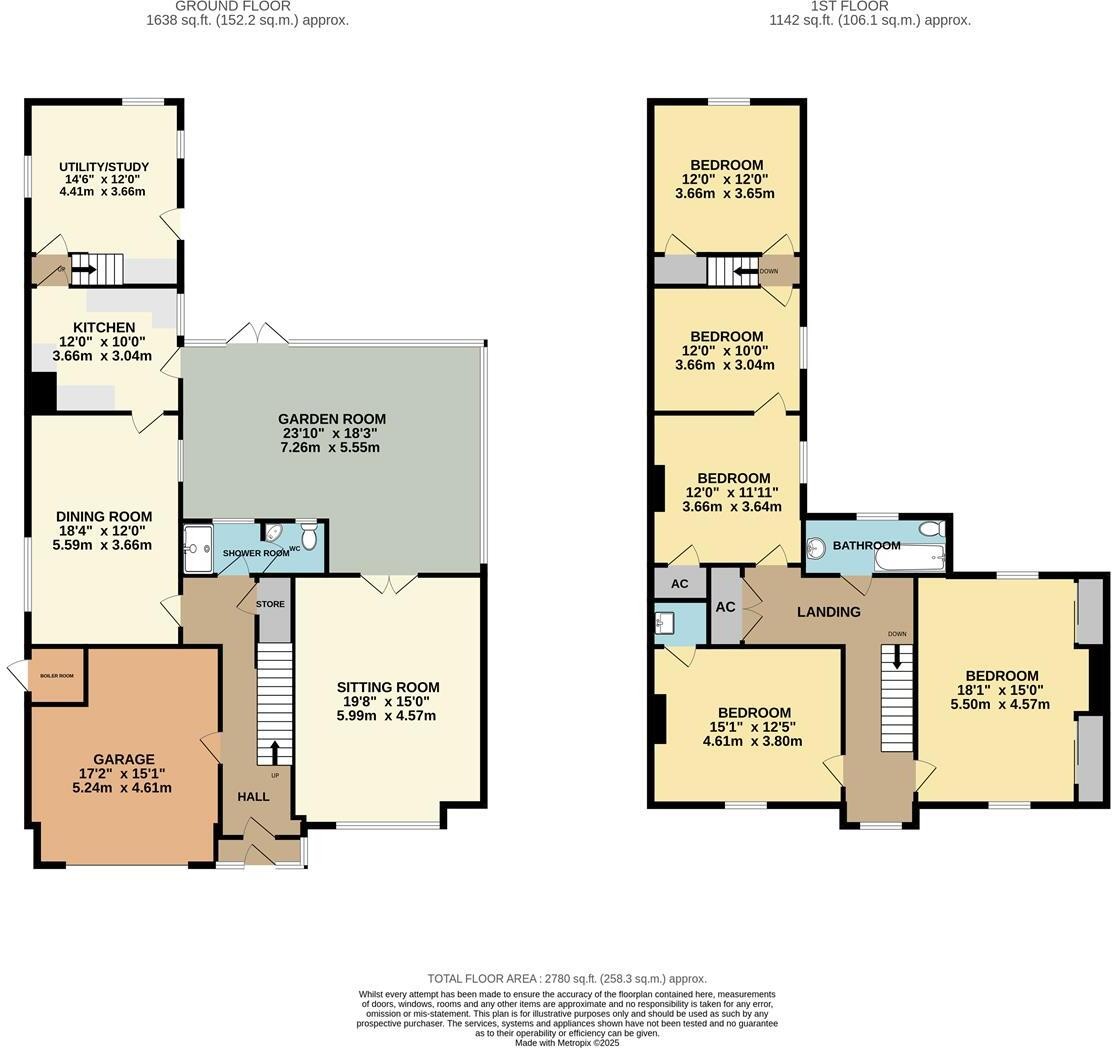 58, Fairfield Road, Saxmundham floorplan