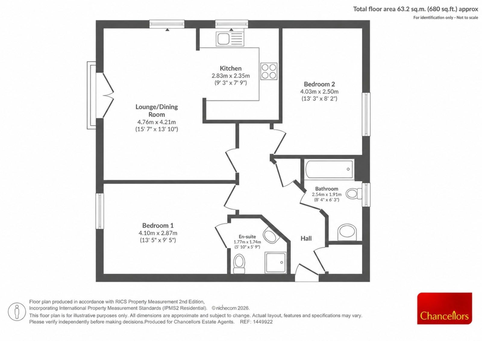 41, Broadmere Road, Basingstoke floorplan