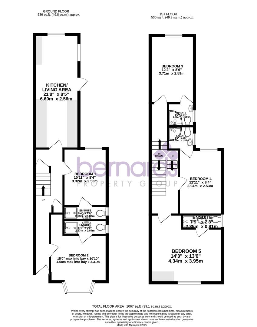 Room 3, 11, Avenue Road, Gosport floorplan