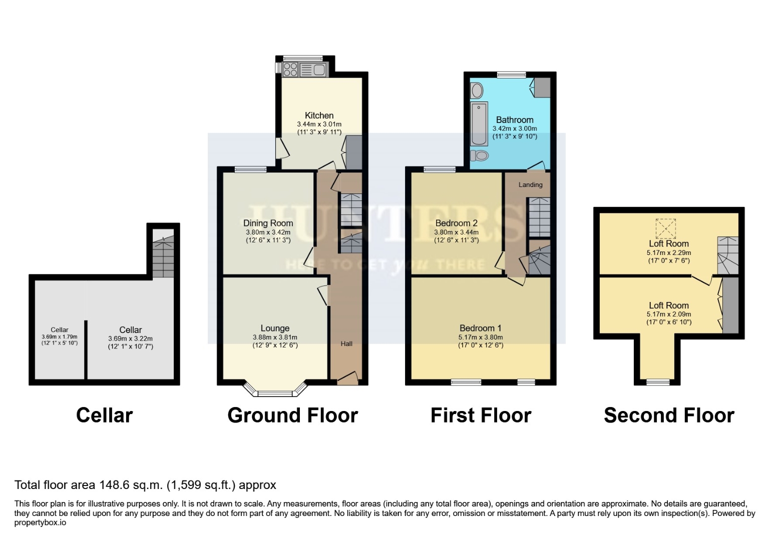 412, Firth Park Road, Sheffield floorplan