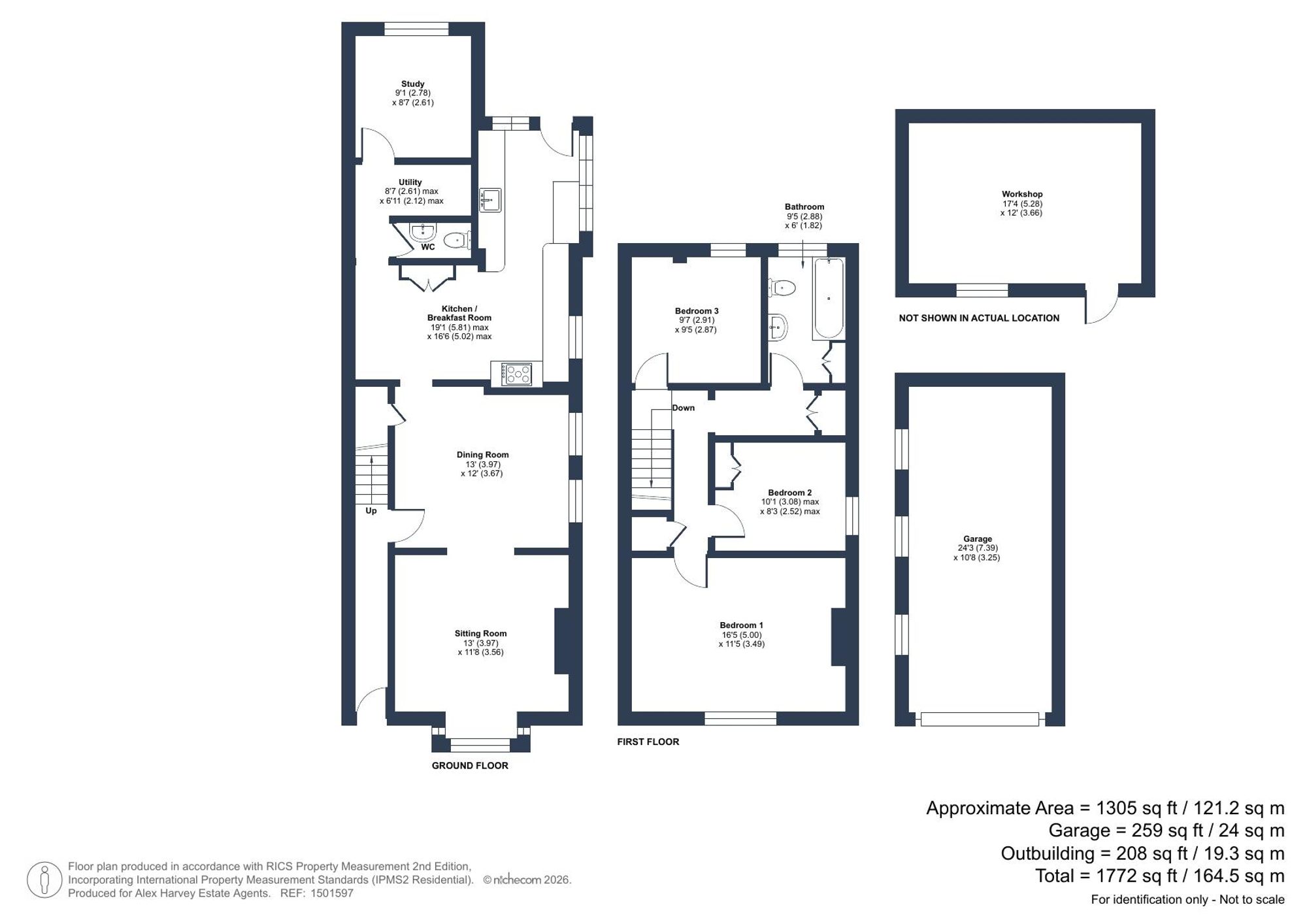 7 The Riddens Loxwood Road, Horsham floorplan