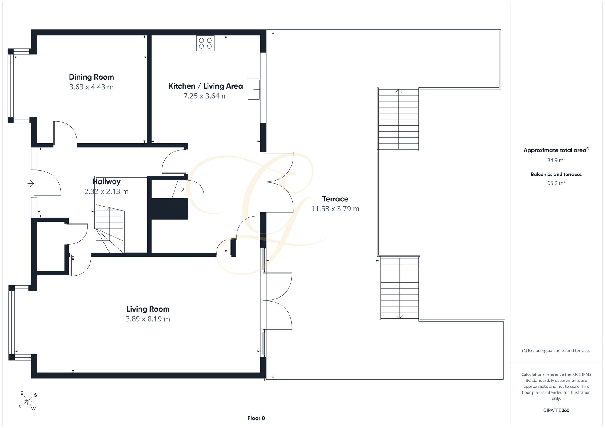 27 Foxgrove Avenue, Northampton floorplan