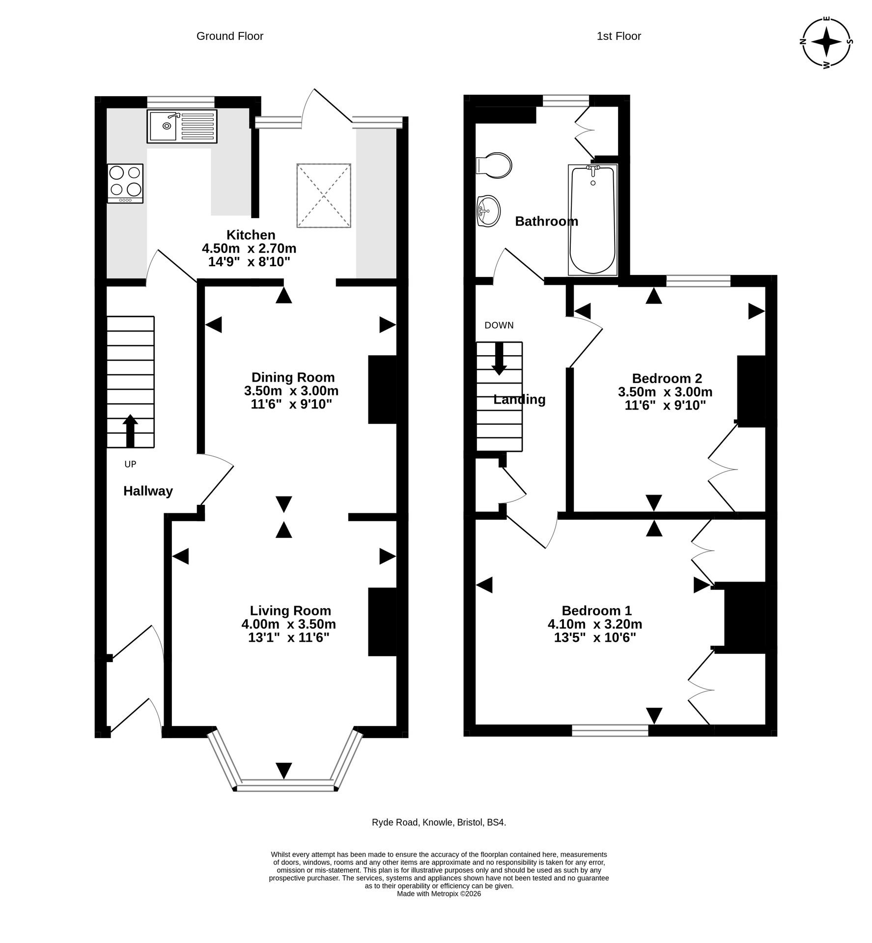 7 Ryde Road, Bristol floorplan