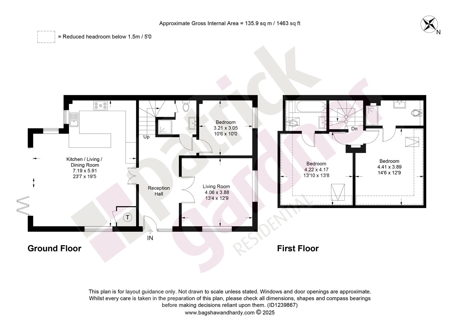 7a, Kennel Close, Fetcham floorplan
