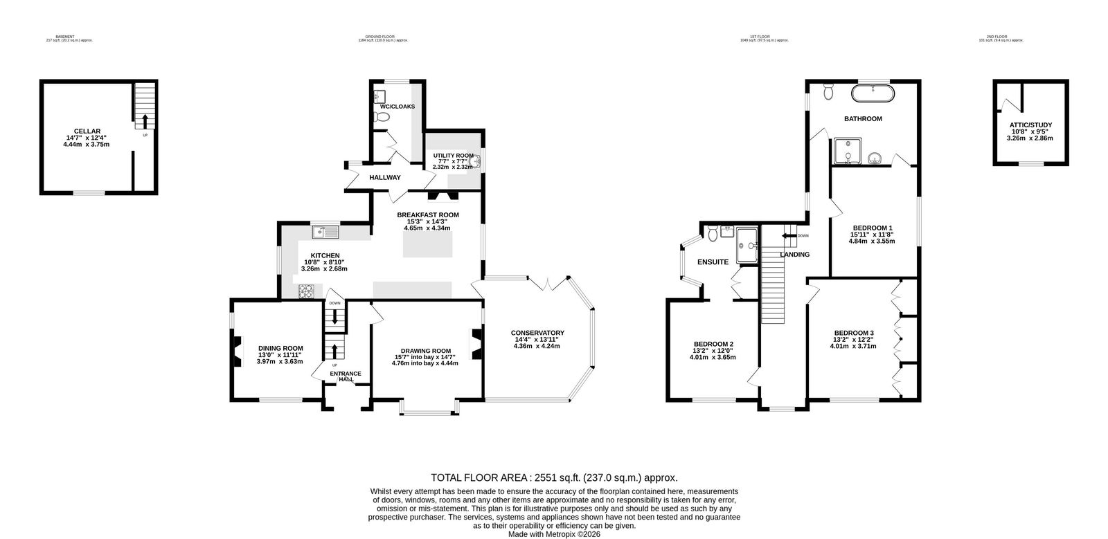 81,The Beeches, Main Road, Crewe floorplan