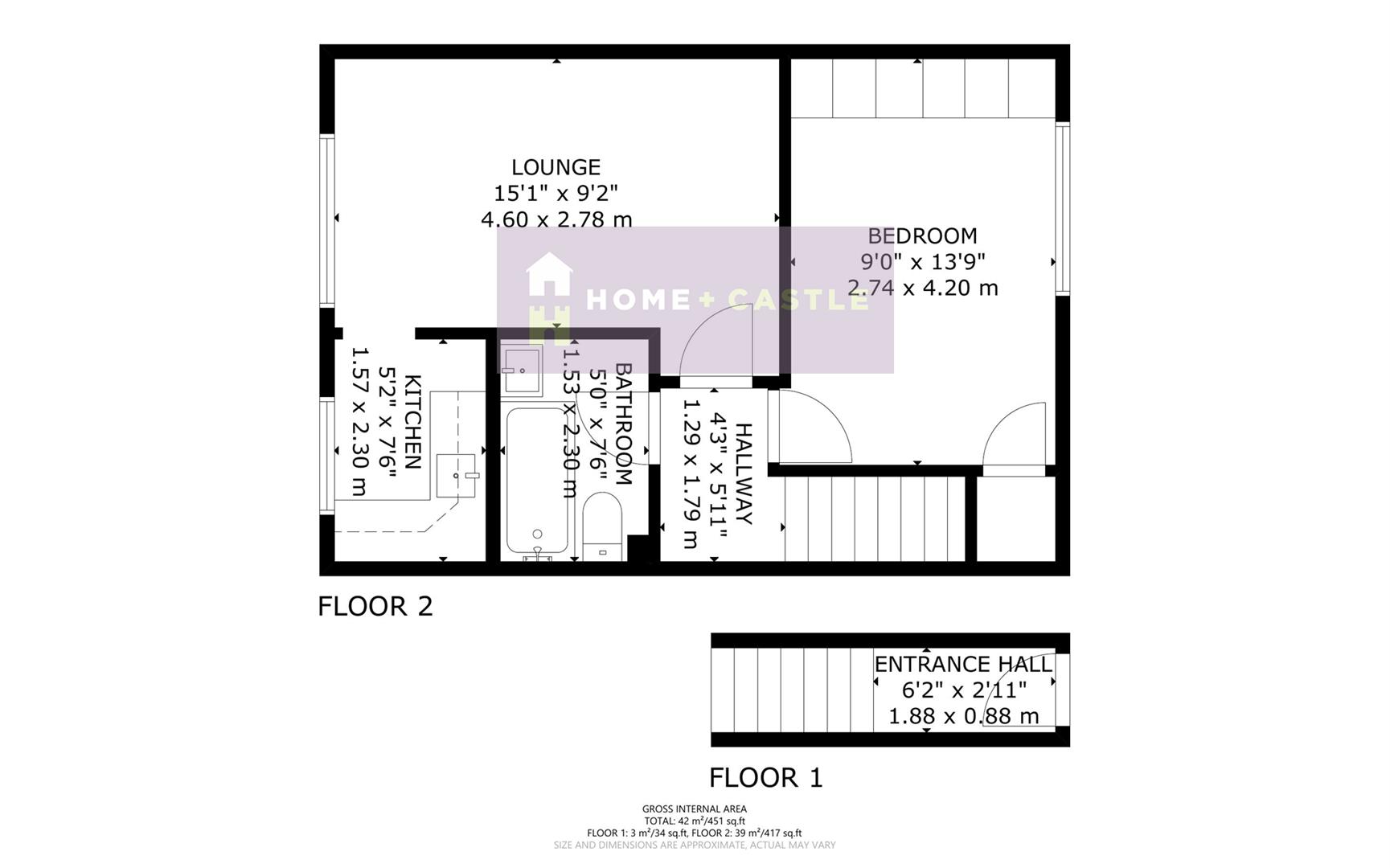 25a, Aberdale Road, Polegate floorplan