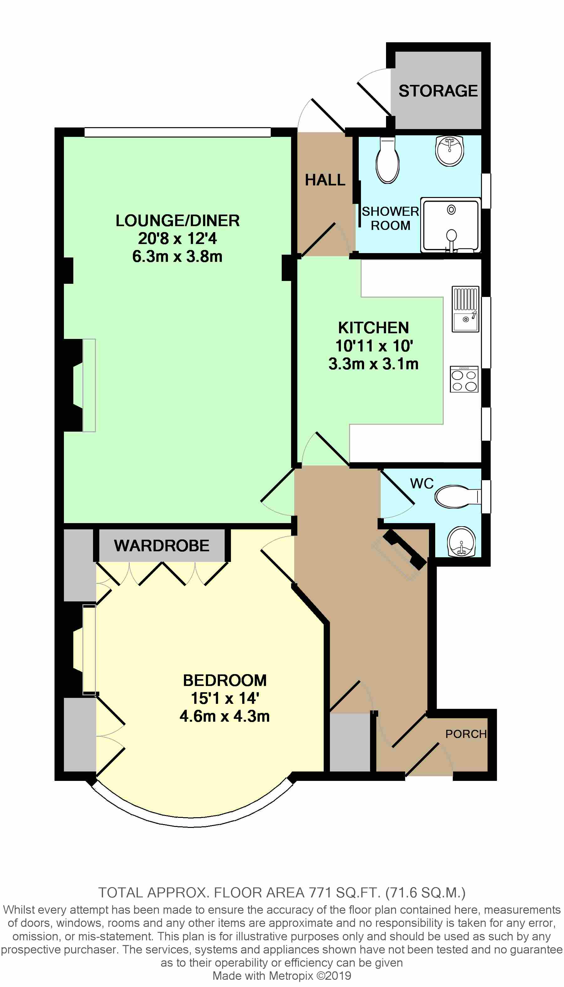 1 Bedrooms Flat for sale in Moor Allerton Avenue, Leeds, West Yorkshire LS17