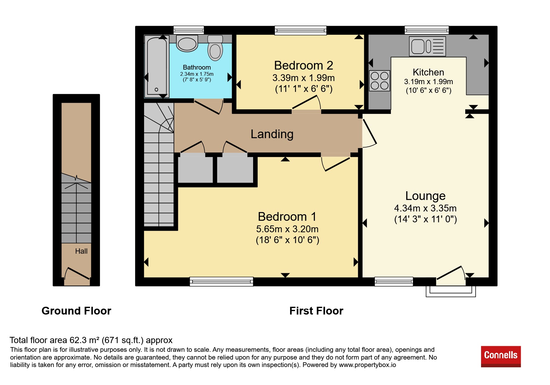 56, Adams Drive, Ashford floorplan