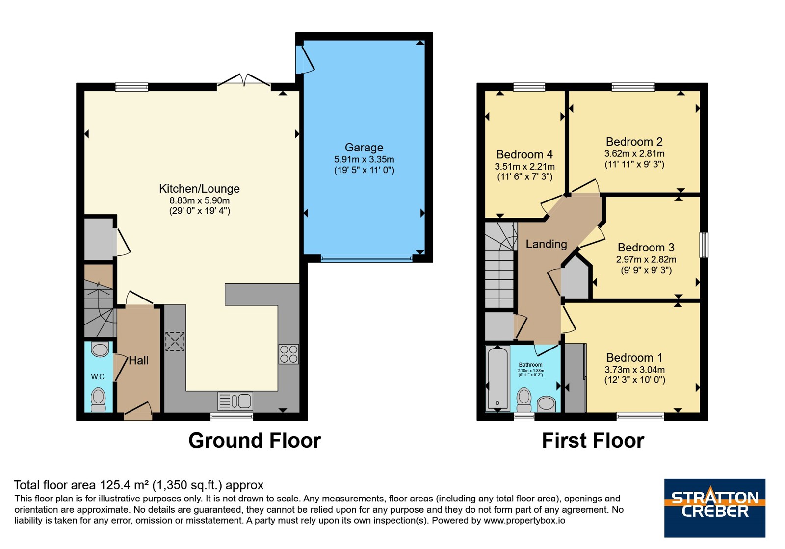 Kober Way, Cornwall floorplan