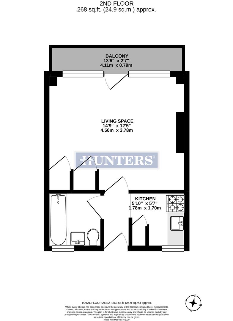110, Somerford Grove Estate, London floorplan