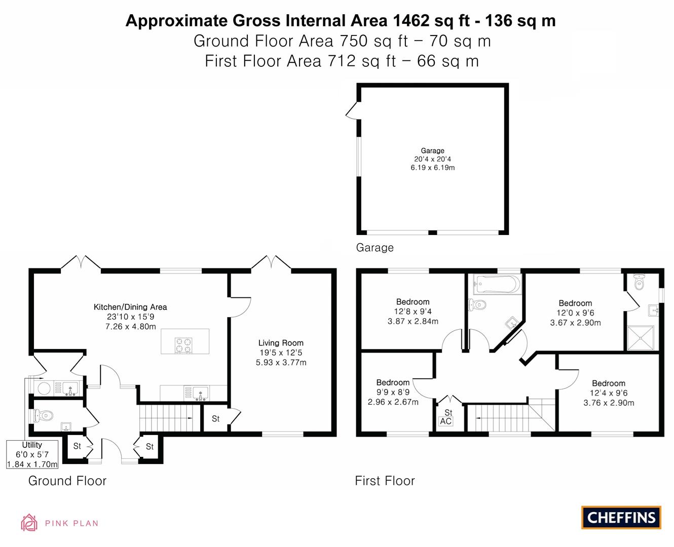 Plot 2, 37b, High Street, Chippenham floorplan
