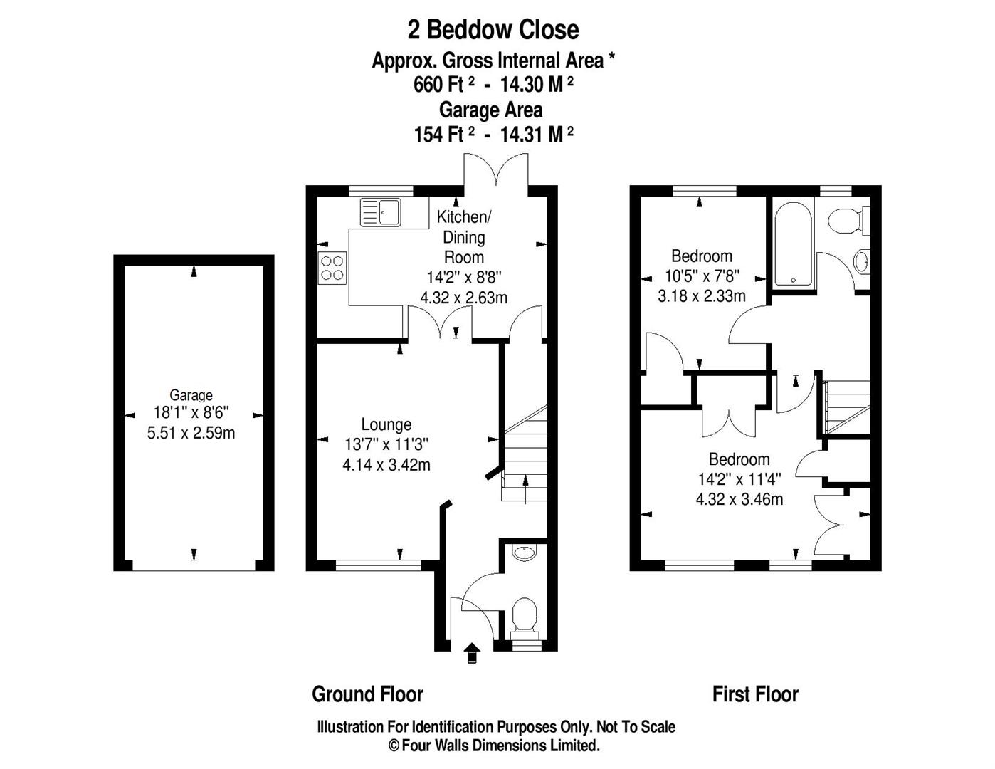 2 Bedrooms  for sale in Beddow Close, Shrewsbury SY1