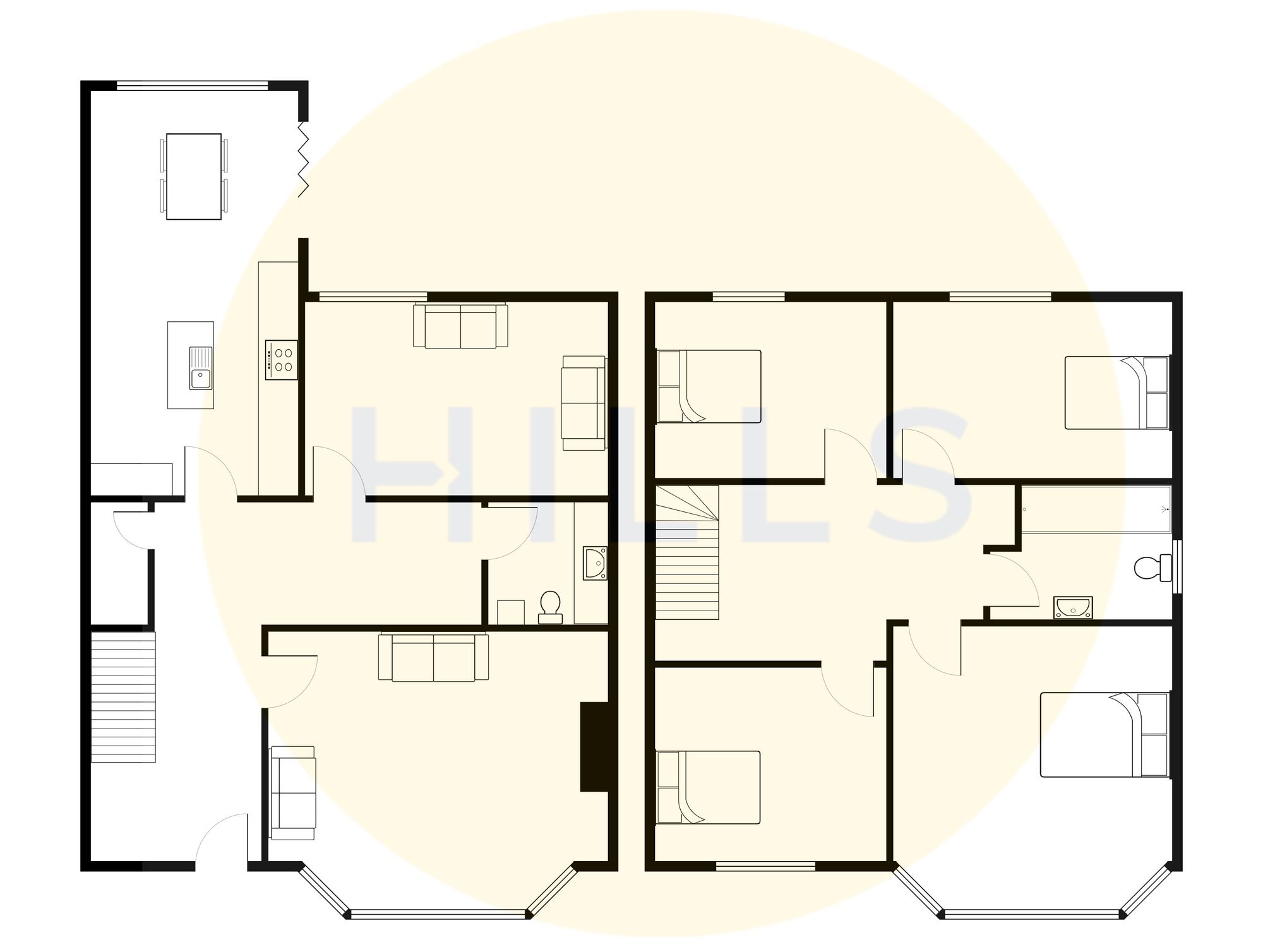 131 Claremont Road, Salford floorplan