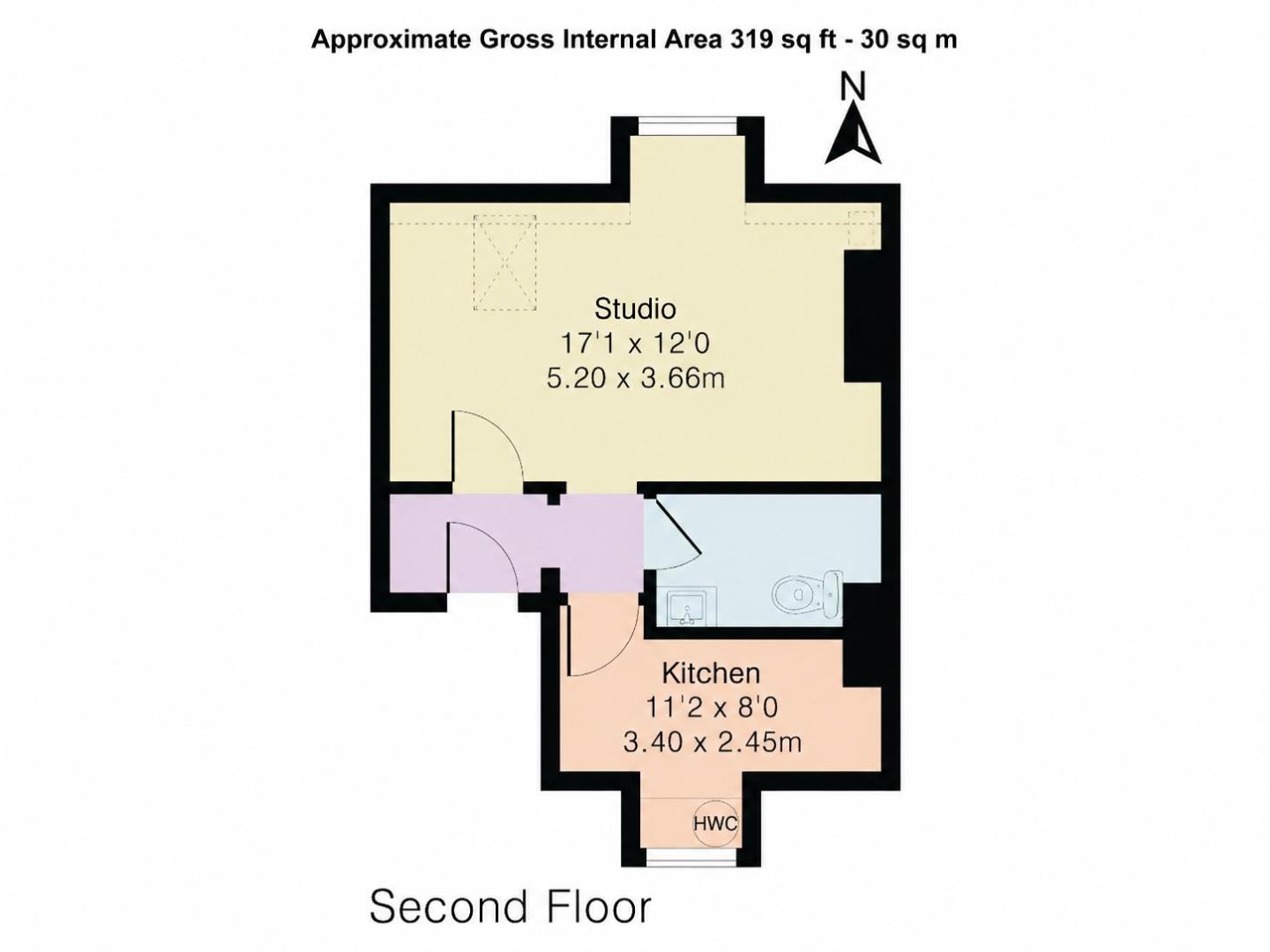 218C, Lee High Road, London floorplan