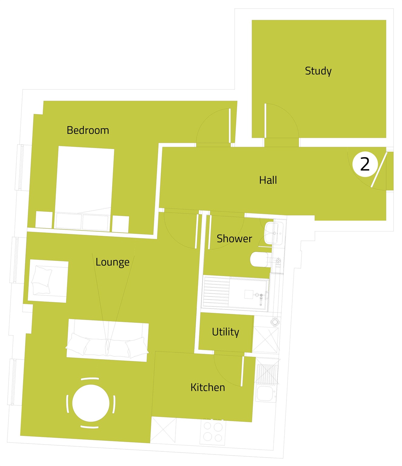 1 Bedrooms Flat for sale in Essex House, 42 Crouch Street, Colchester CO3