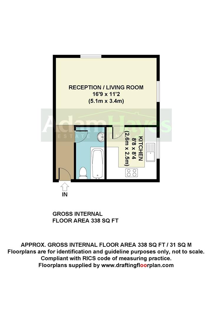 21, Lucas Gardens, London floorplan