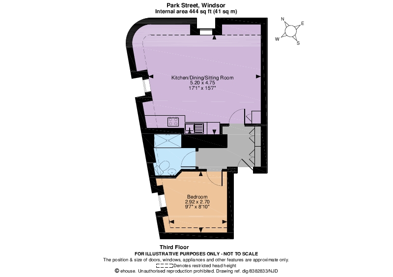 1 Bedrooms Flat for sale in Park Street, Windsor, Berkshire SL4