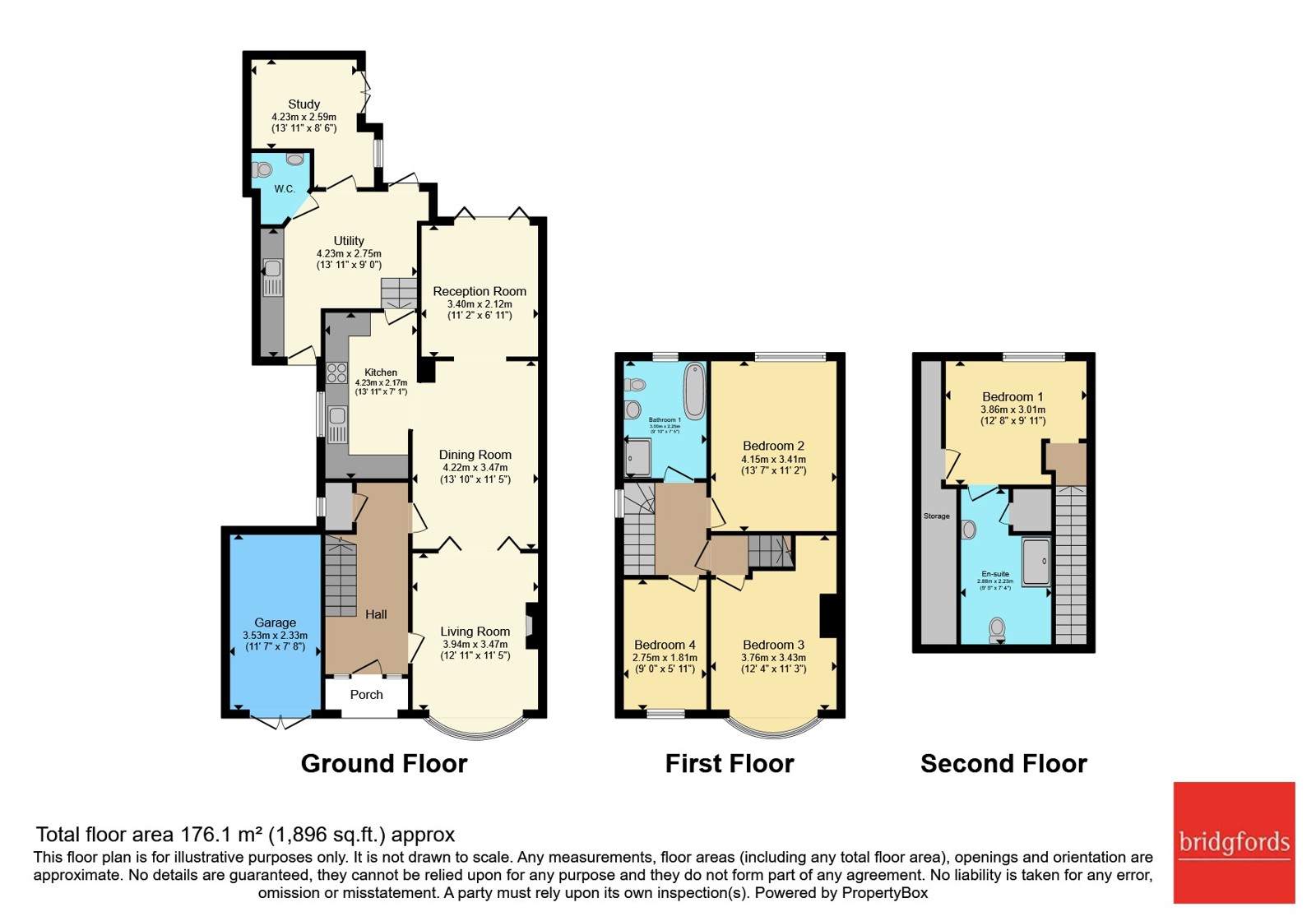 120, Lincoln Avenue, Staffordshire floorplan