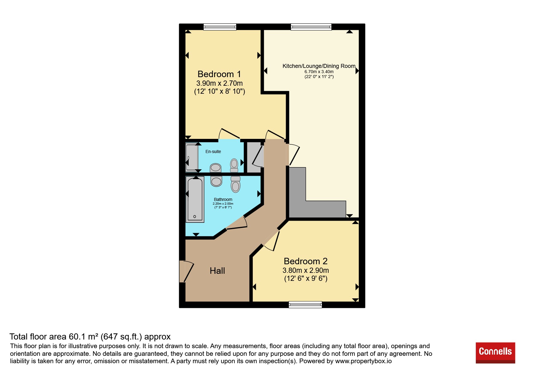 Flat 19, Glasscutter, 45, Petherton Road, Bristol floorplan