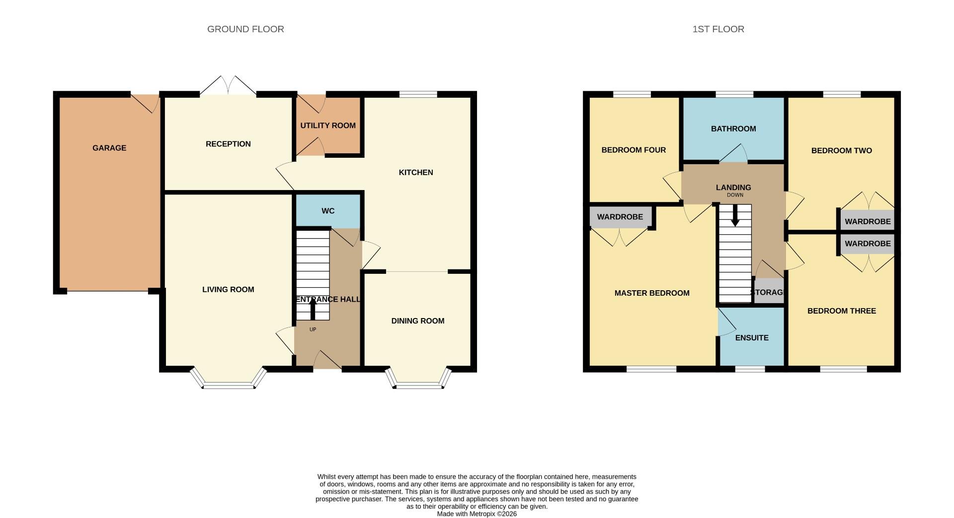 22, West End, Crook floorplan