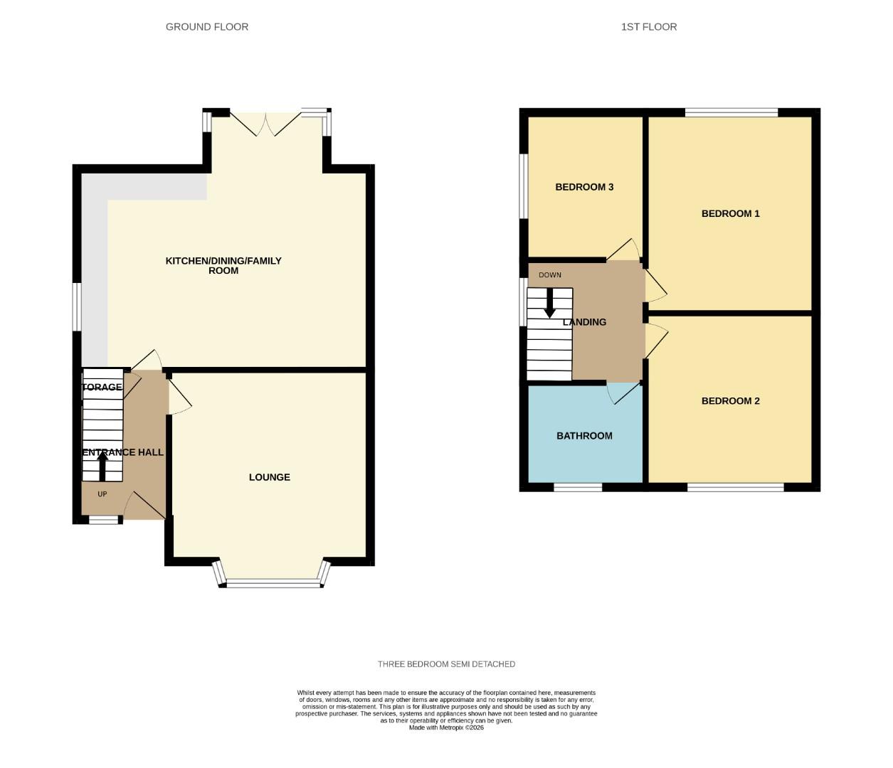 51, Northwich Road, Northwich floorplan