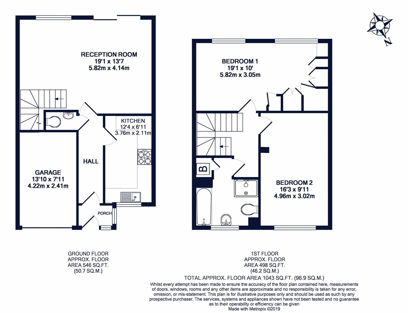 2 Bedrooms Terraced house for sale in Knoll Crescent, Northwood HA6