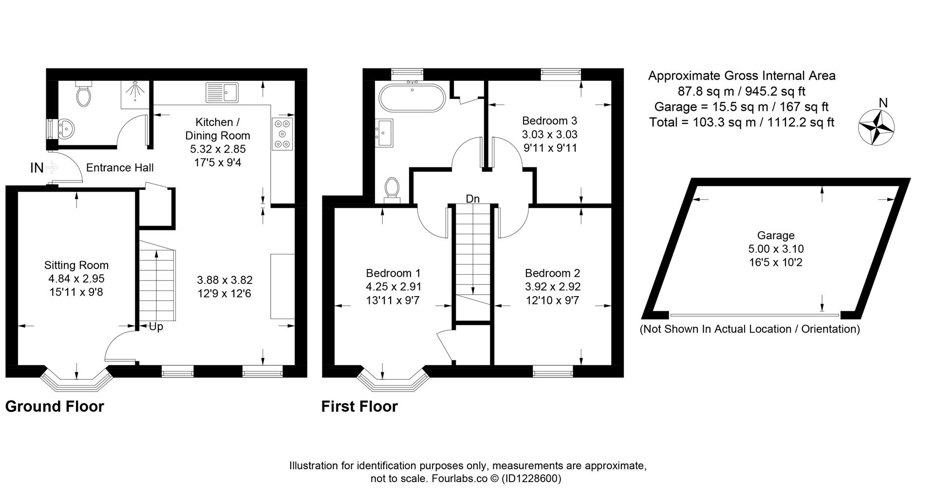 16, Fairview Road, Dartmouth floorplan