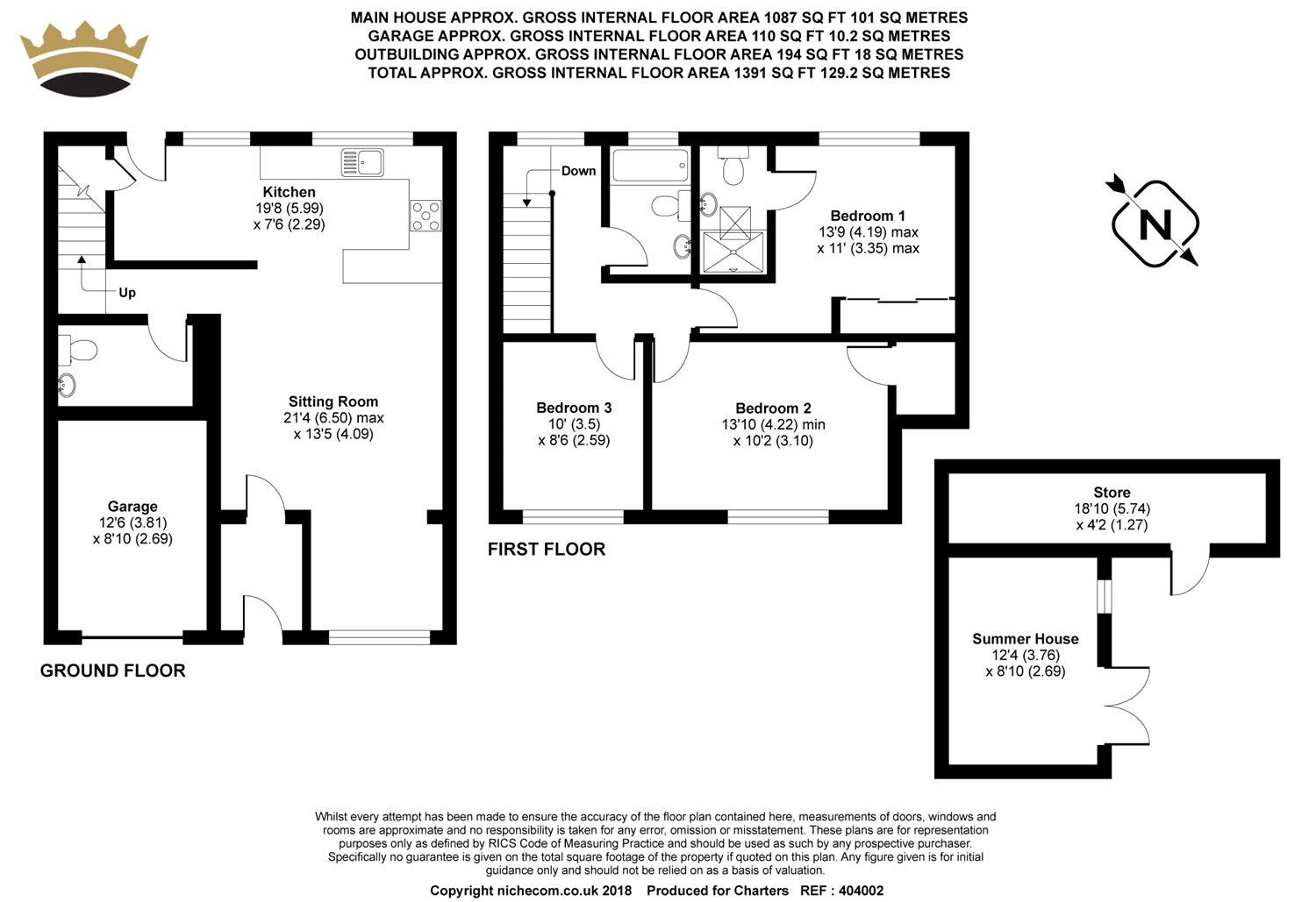 3 Bedrooms Terraced house for sale in Perins Close, Alresford, Hampshire SO24