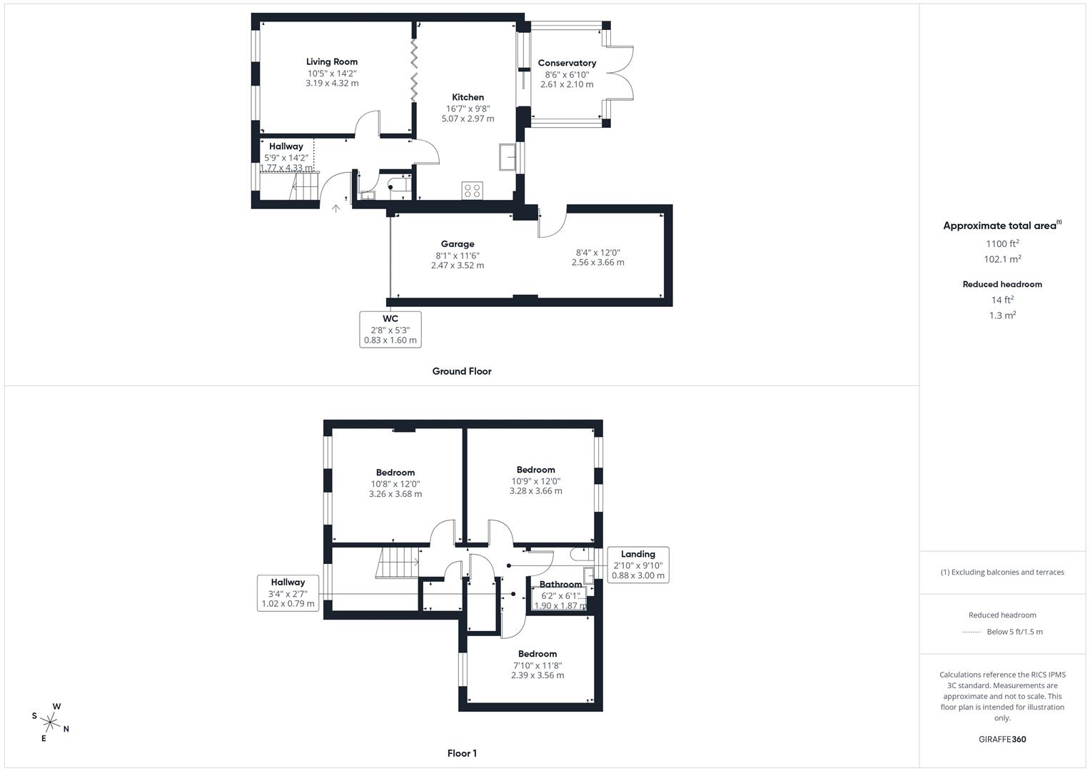 101, Witham Way, Aylesbury floorplan