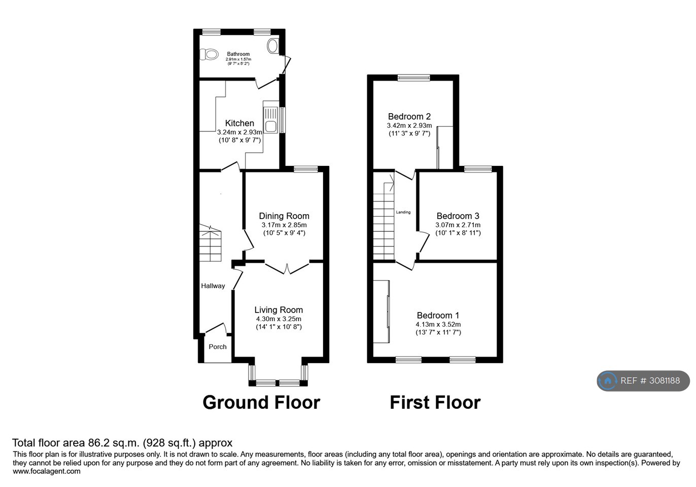 Croydon floorplan