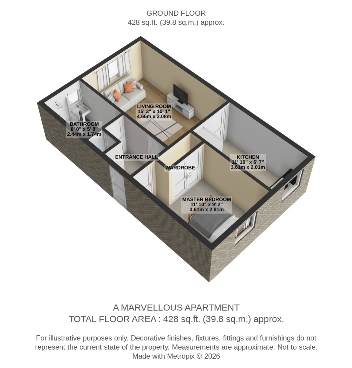 FLAT, SALTBURN-BY-THE-SEA floorplan