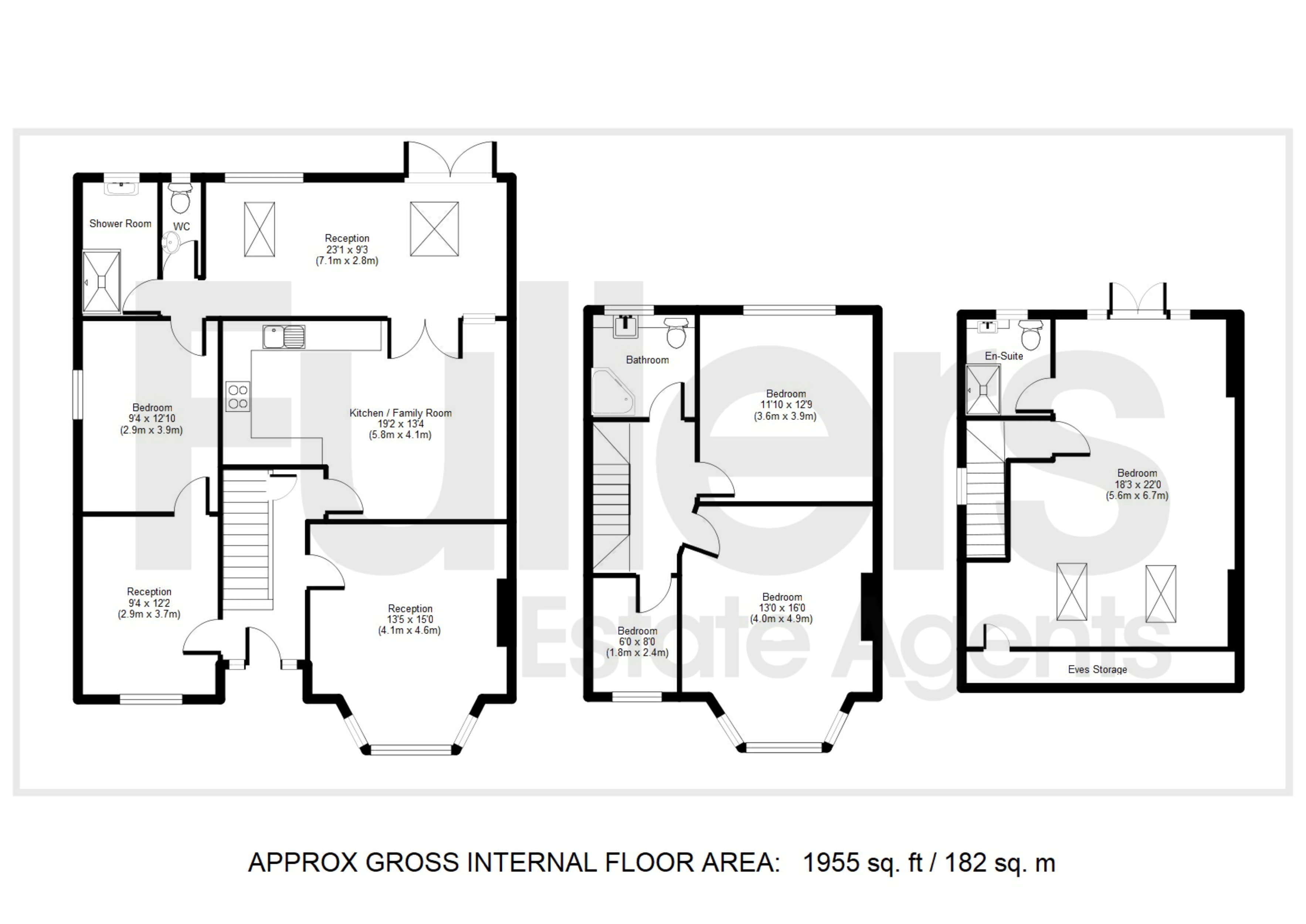 35, Slades Gardens, Enfield floorplan