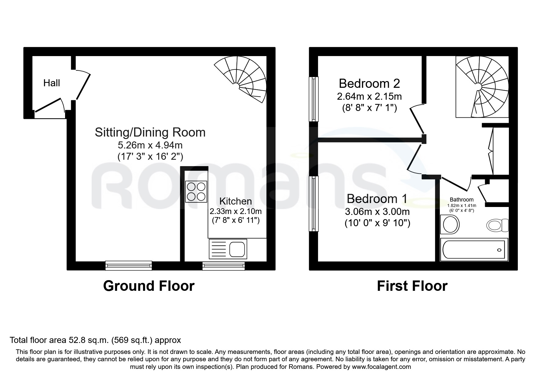 1, Belvedere Walk, Wokingham floorplan