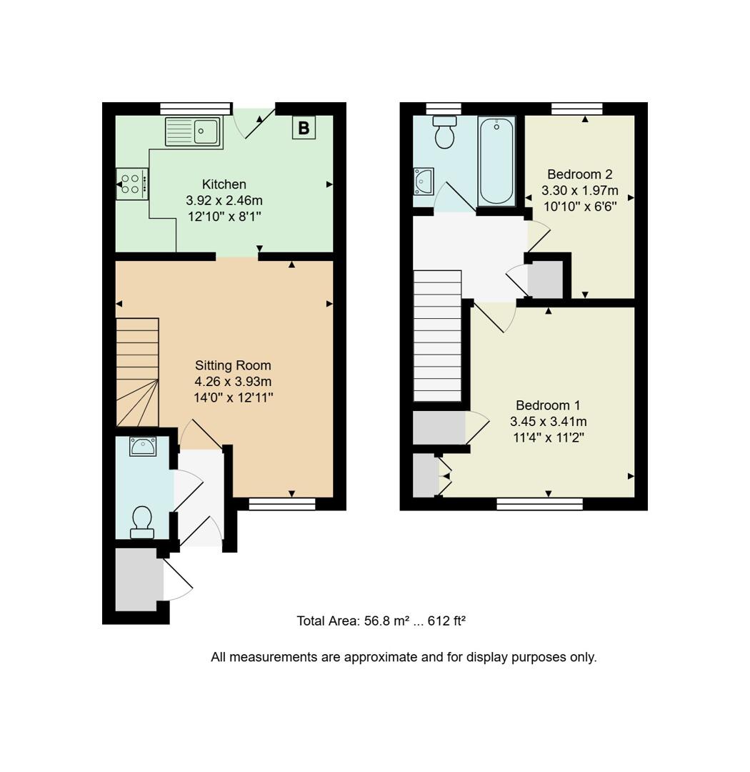 17, Waldren Close, Poole floorplan