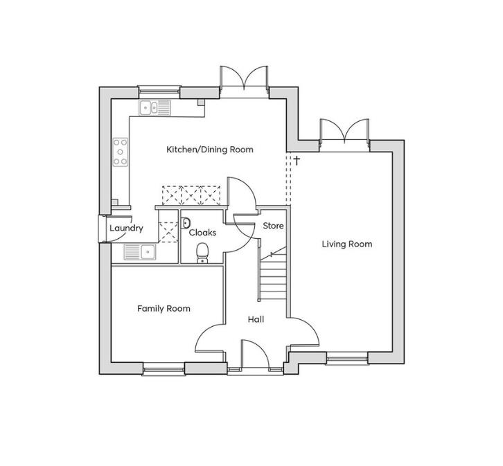 2049, Levison St, Blyth Bridge, Stoke-On-Trent floorplan