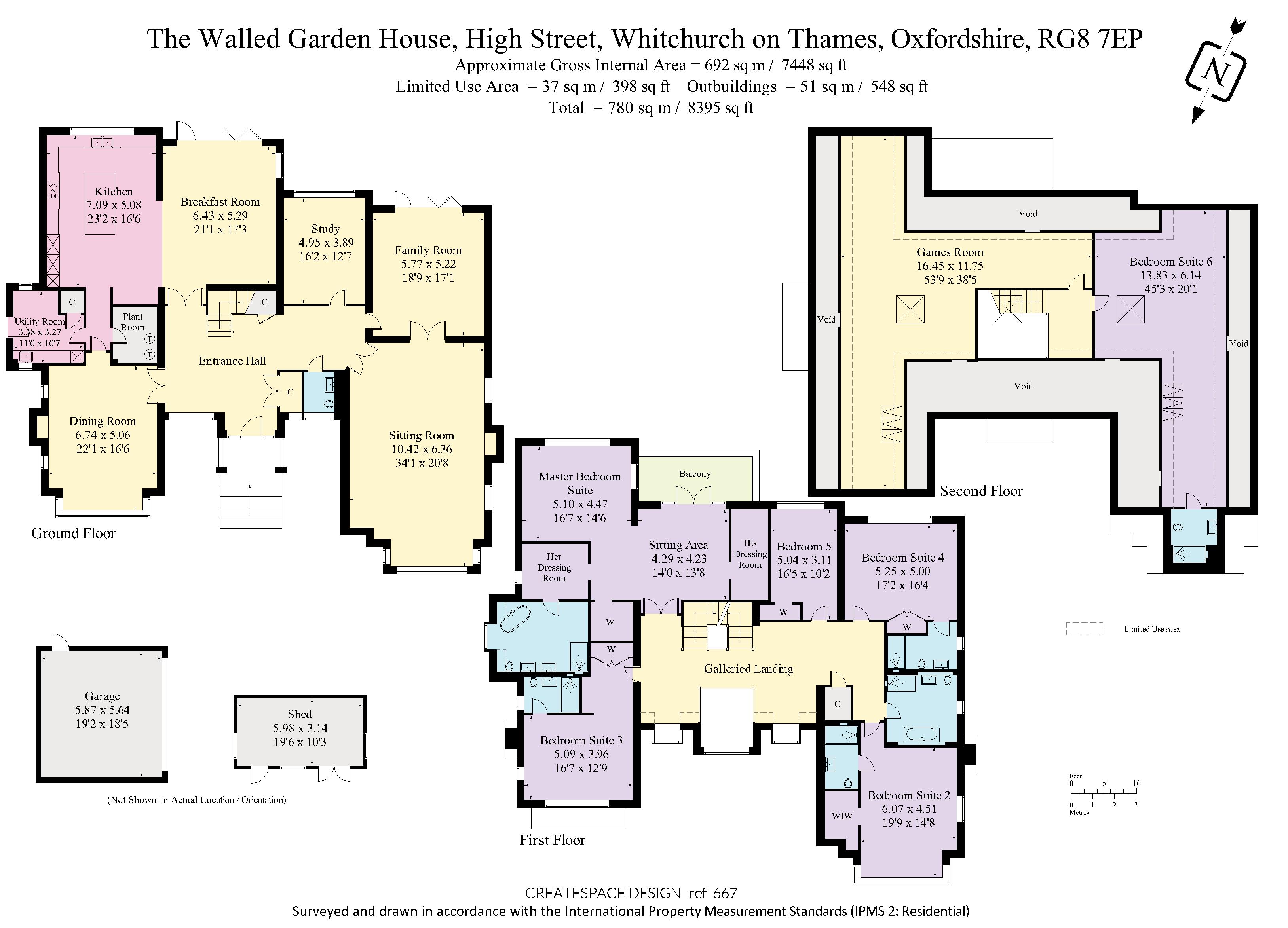 The Walled Garden, Whitchurch -on- Thames floorplan